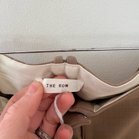 NWT The Row Roosevelt Slim Trousers Size 4 - Picture 4 of 8